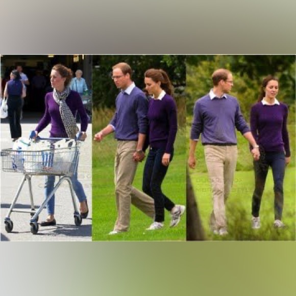 ASO Kate Middleton. Ralph Lauren Black Label Cable-knit Cashmere Sweater Size S - Picture 5 of 11